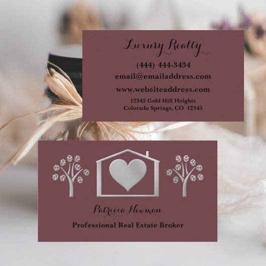 プラムエレガントプロエステート実在ブローカーの名刺 名刺