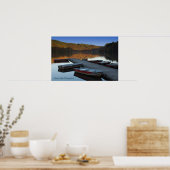 プラムオーチャードレイクバイカルマ&エフェクトフォトグラフィックス ポスター (キッチン)