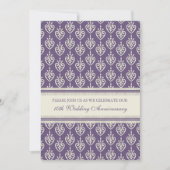 プラムクリーム10周年記念パーティの招待状 招待状 (正面)