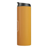 プラムサンセット – モノグラムグラデーション タンブラー (回転右)