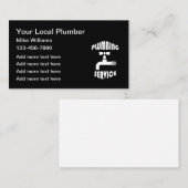 プラムサービス名刺デザイン 名刺 (正面/裏面)
