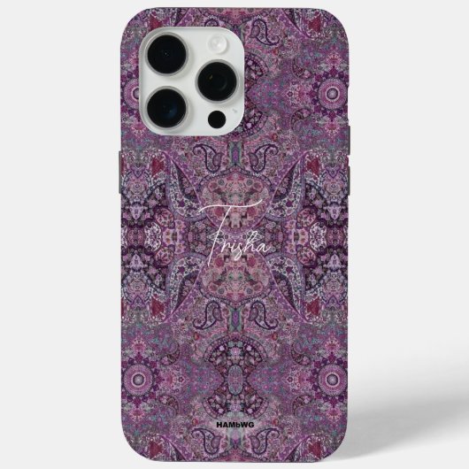 プラムジプシーデザイン携帯電話ケース Case-Mate iPhoneケース (裏面)