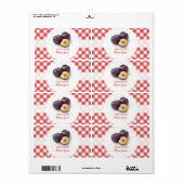 プラムジャムラベル ラベル (フルシート)