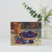 プラムステオ・ヴァン・リュッセルベルグとの静物詩 ポストカード (スタンド正面)