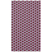 プラムスライプサマーパープルプラムフルーツプリント テーブルクロス (正面)