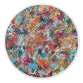 プラムセラ熱狂するミックプル セラミックノブ (正面)