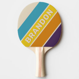 プラムダストはっきりしたレストライプのインボー 卓球ラケット