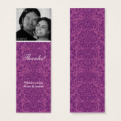 プラムダマスクスキニーメッセージカード (正面&裏面)