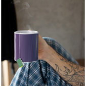 プラムトワイライトエレガント – プラムブルーグラディエントマグ コーヒーマグカップ