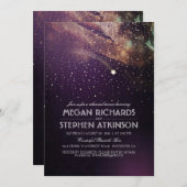 プラムナイト金ゴールド射撃、 発砲スターリハーサルディナー 招待状 (正面/裏面)