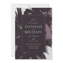 プラムナス黒抽象芸術結婚フローラ