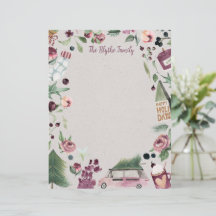 プラムハッピークリスマスレター