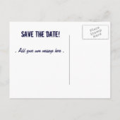 プラムバゴの花束 案内ポストカード (裏面)