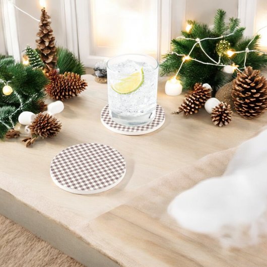 プラムバッファロープレイドホリデー コースター