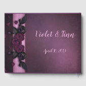 プラムバラ ゲストブック (裏面)