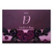 プラムバラ テーブルナンバー (裏面)