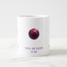 プラムバレンタイン ジャンボコーヒーマグカップ