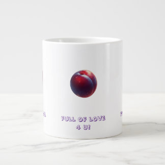 プラムバレンタイン ジャンボコーヒーマグカップ