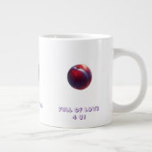 プラムバレンタイン ジャンボコーヒーマグカップ (右)