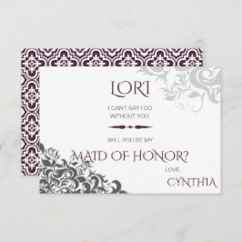 プラムバロックシャンデリアのウェディングパーティーについて質問です。 招待状