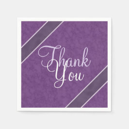 プラムパープルありがとう スタンダードカクテルナプキン