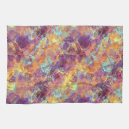 プラムパープルのクチコミした食感 キッチンタオル