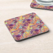 プラムパープルのクチコミした食感 コースター (左側)