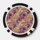 プラムパープルのクチコミした食感 ポーカーチップ (裏面)