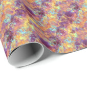 プラムパープルのクチコミした食感 ラッピングペーパー (ロールコーナー)