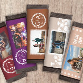 プラムパープルカスタムウェディングキャンディバーラッパ チラシ