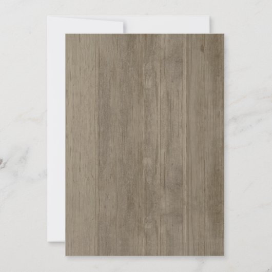 プラムパープルフローララ素朴イト卒業パーティー 招待状 (裏面)