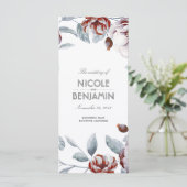 プラムパープルボホ水彩画フローラプログラム プログラム (スタンド正面)