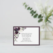 プラムパープルマウヴフローラコロナウイルス詳細 エンクロージャーカード (スタンド正面)