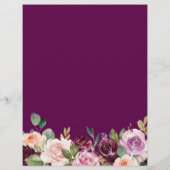 プラムパープル赤面フローラあなたの財布のゲームの中に何 チラシ (裏面)