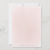 プラムパープル&ほこりっぽいピンクボホフローラ21歳 招待状 (裏面)