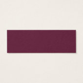 プラムパープル&ピーチフローラ結婚ハッシュタグカード (裏面)