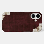 プラムビロードフラワー Case-Mate iPhoneケース (裏面 (横))