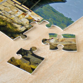 プラムビーチライトハウスロードアイランドジグソーパズル ジグソーパズル (側面)