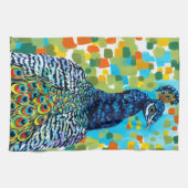 プラムピーコックII キッチンタオル (横)