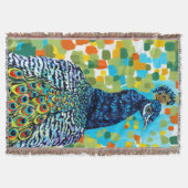 プラムピーコックII スローブランケット (正面)