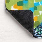 プラムピーコックII マウスパッド (コーナー)