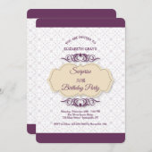 プラムファンタジー招待状 招待状 (正面/裏面)