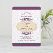 プラムファンタジー招待状 招待状 (スタンド正面)