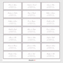 プラムフォーマルクラシック結婚のゲストアドレス