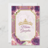 プラムフローラバラミスXVアーノス招待状 招待状 (裏面)