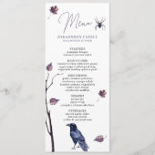 プラムブラッククロウスパイダー紅葉ハロウィン メニュー (正面)