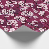 プラムブロッサムラッピング紙 ラッピングペーパー (角)