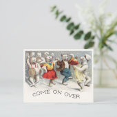 プラムプディングジグ ポストカード (スタンド正面)