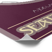 プラムプリンプリント ポスター (角)