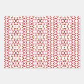 プラムマスタード金ゴールドシート包装紙 ラッピングペーパーシート (正面3)